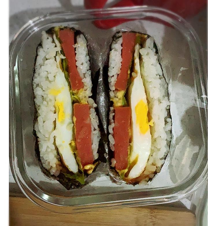 高颜值海苔饭团