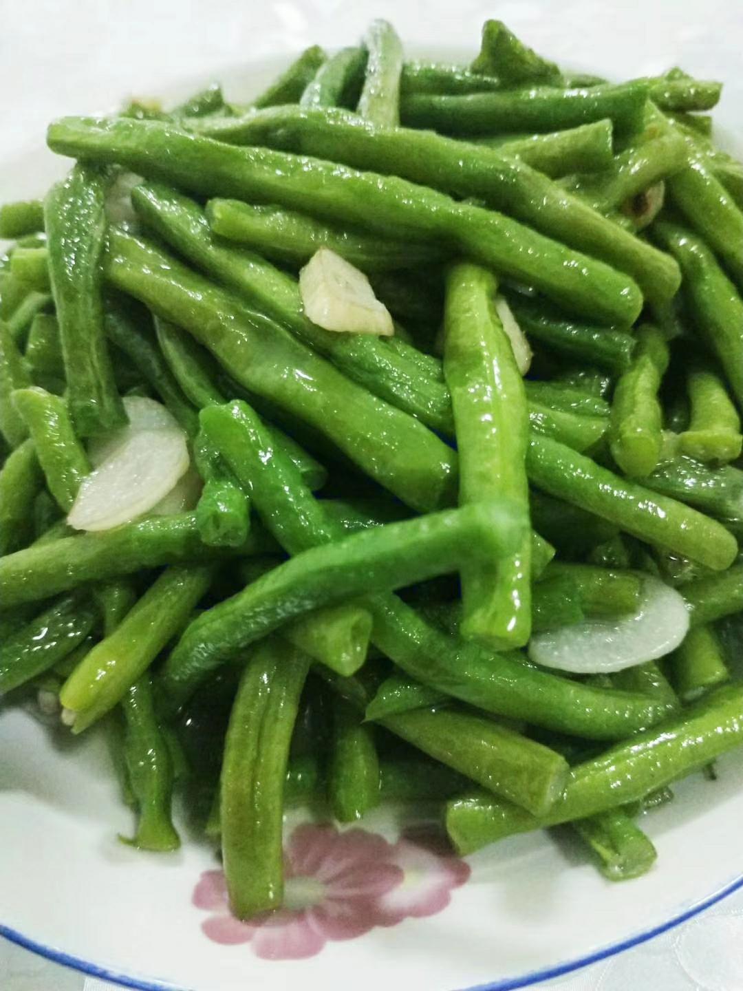 素炒豇豆的做法