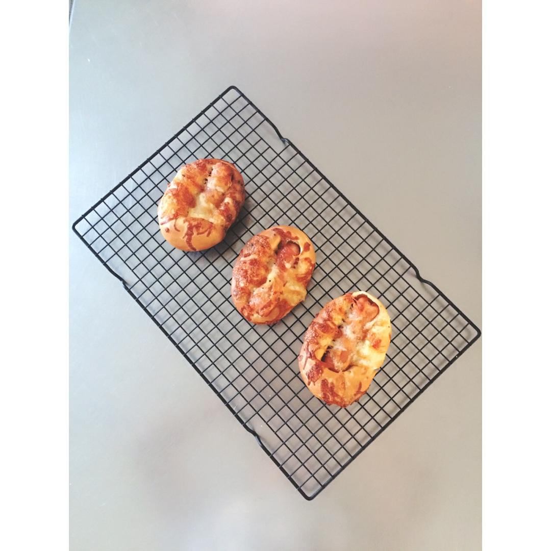 肠仔香葱芝士面包（橄榄油版）