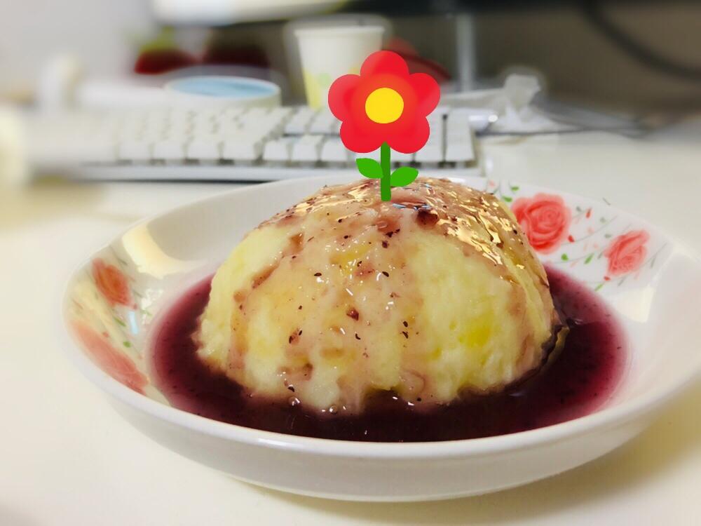 蓝莓土豆泥