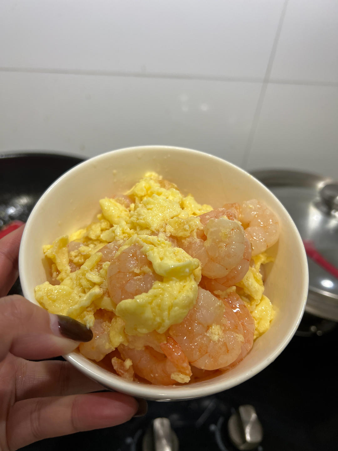 【虾仁滑蛋】超嫩滑，复刻茶餐厅经典