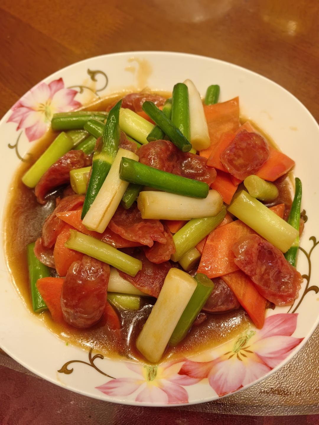 快手菜 爆炒蒜苗