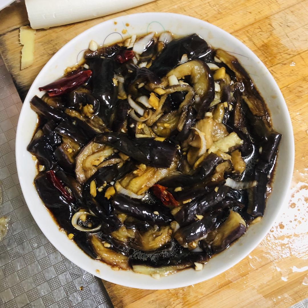 夏天必备可口菜-凉拌茄子🍆