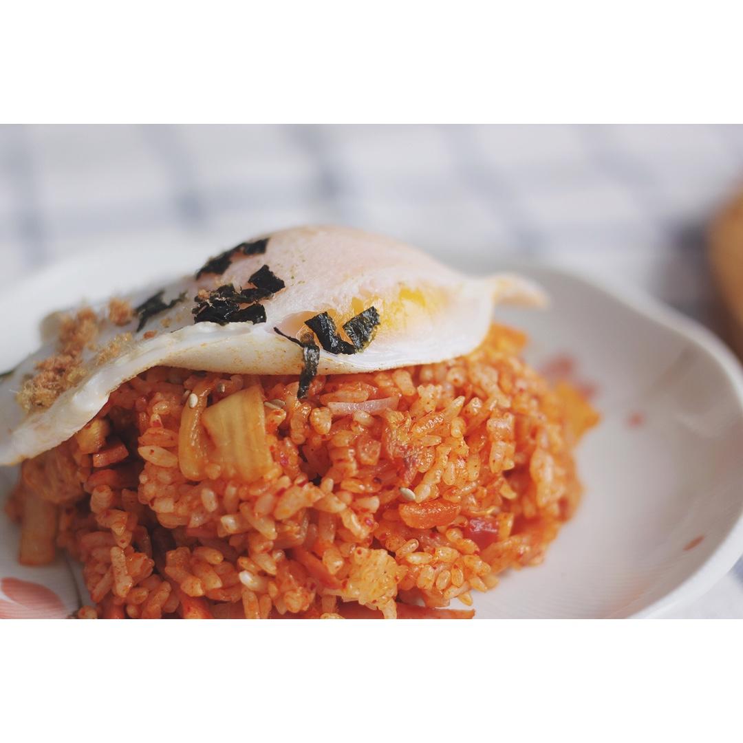 韩式辣白菜炒饭