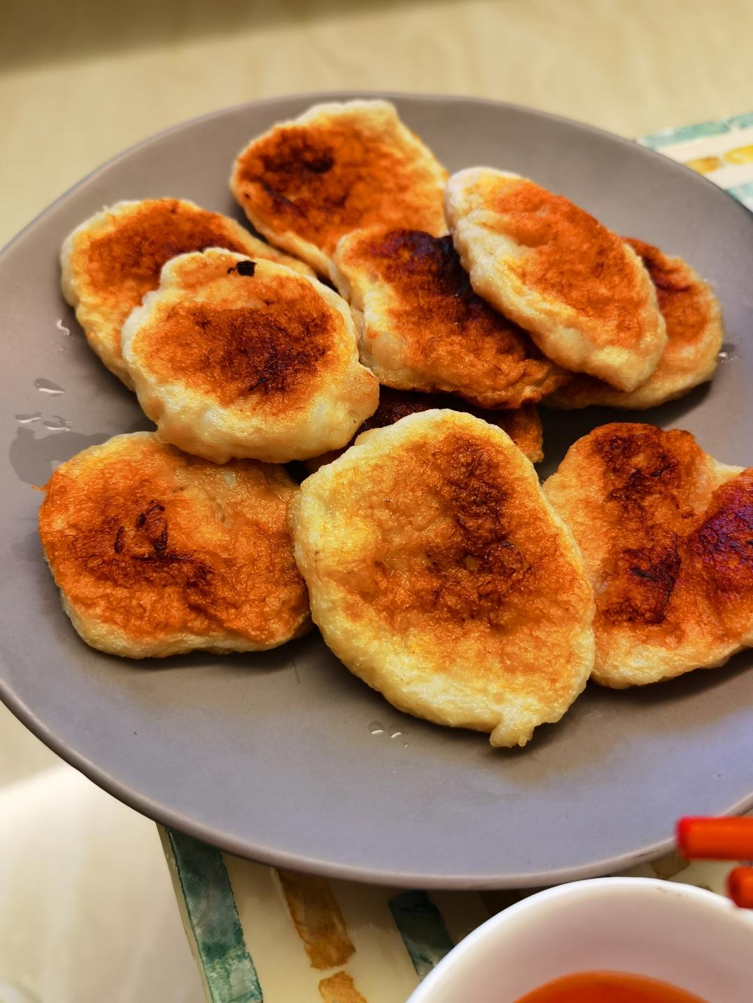 快速日常 香煎墨鱼饼