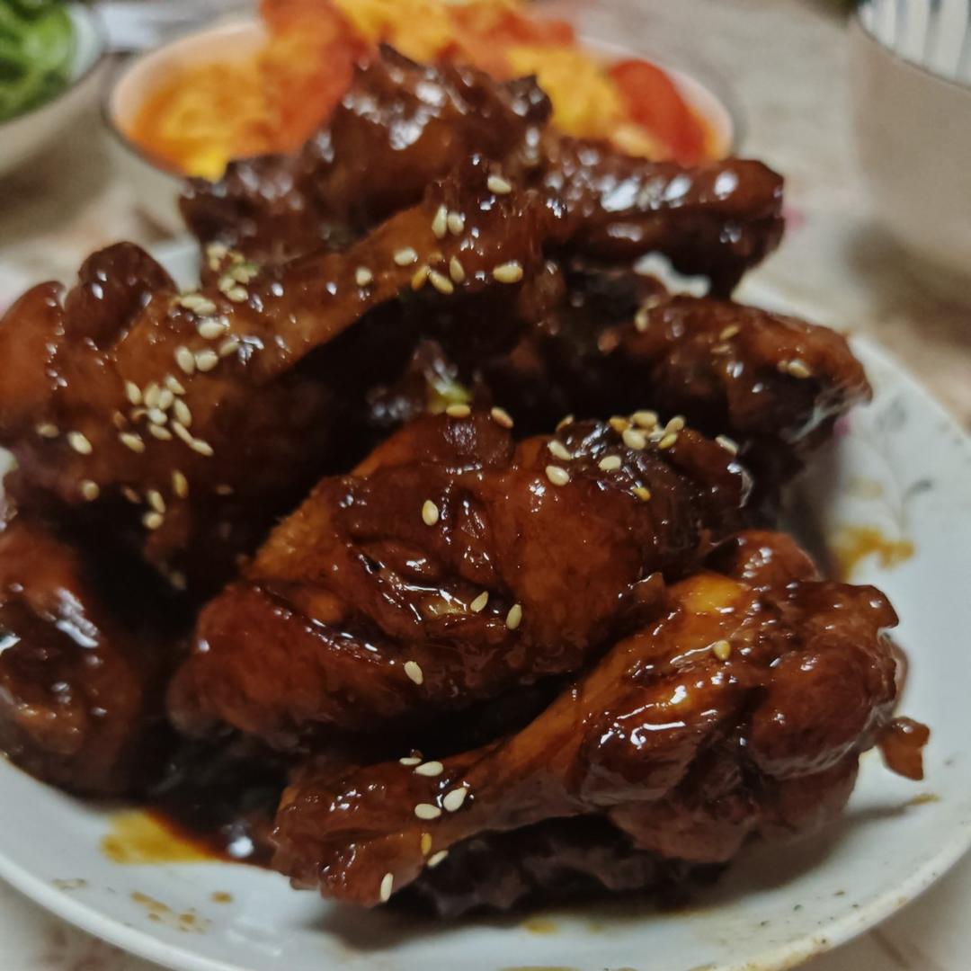 妈妈家的味道，吃了停不下来的红烧鸡翅