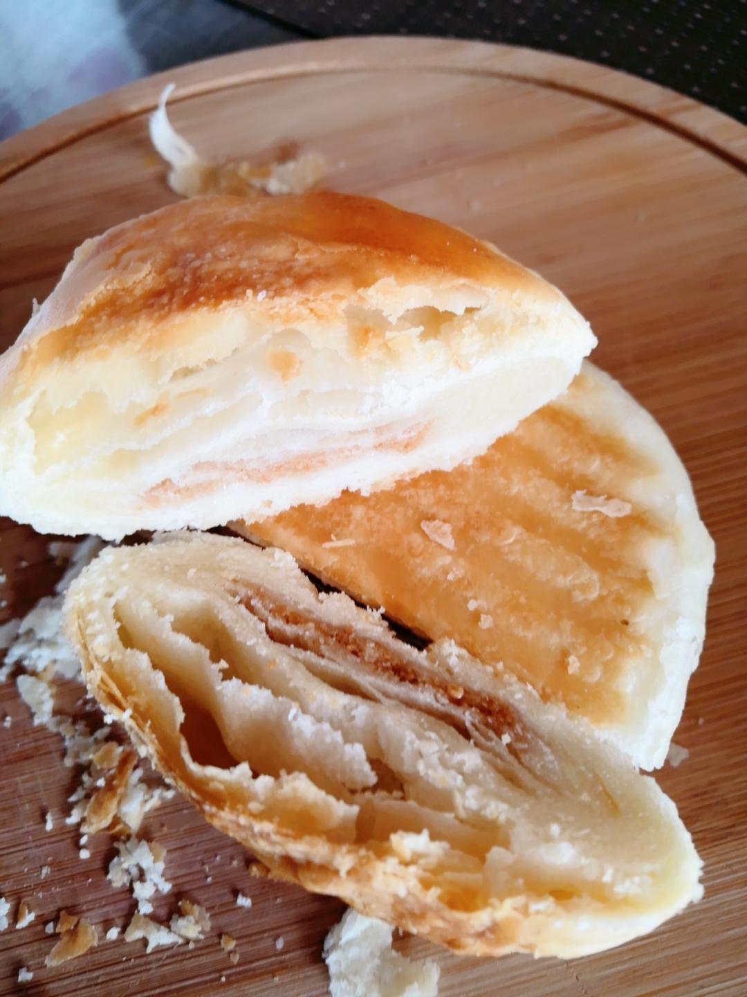 烤箱、电饼铛两用版油酥糖烧饼