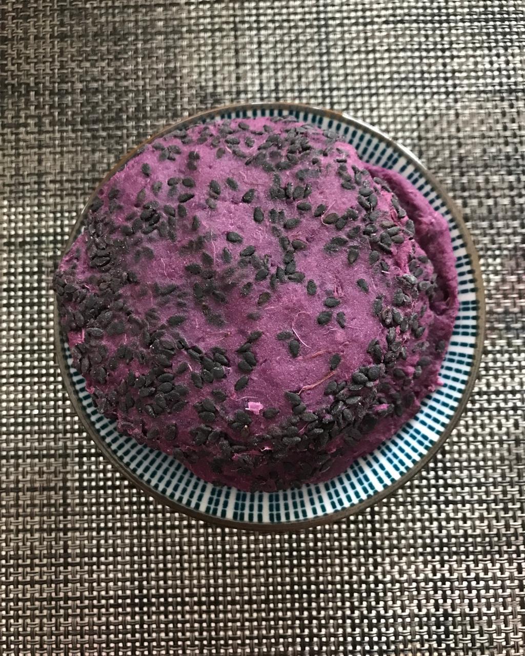 减肥必备紫薯饼