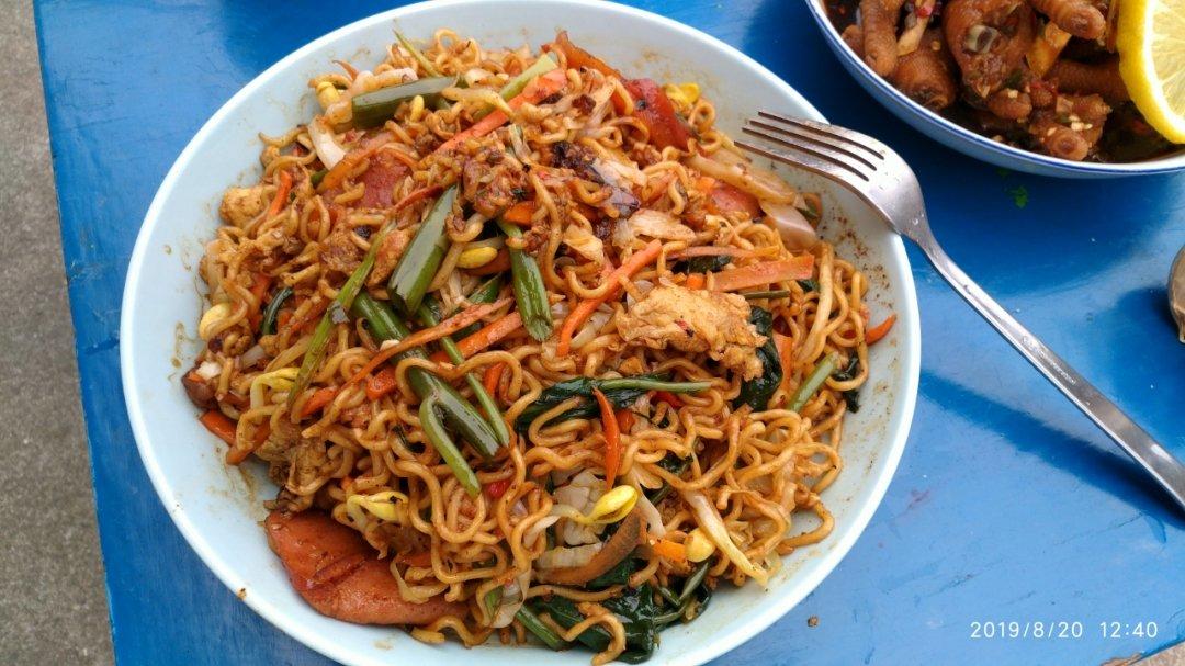 炒方便面￨幸福感爆棚