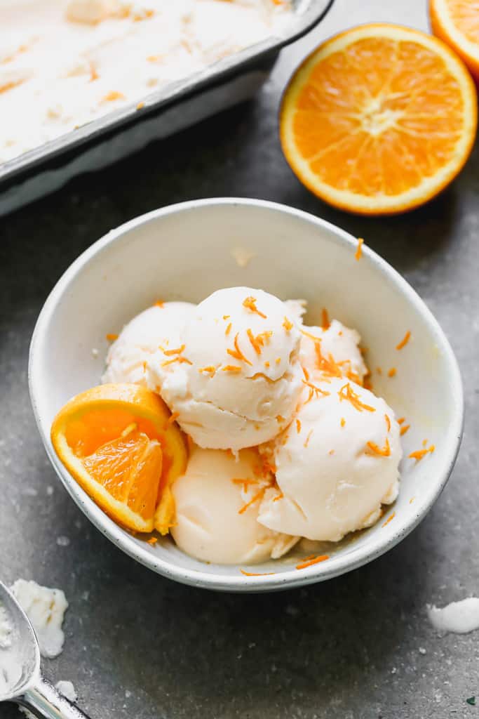 橙意满满冰激凌的做法