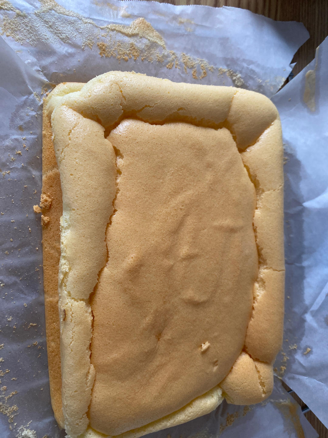 超级美味的6寸古早蛋糕（四蛋法）