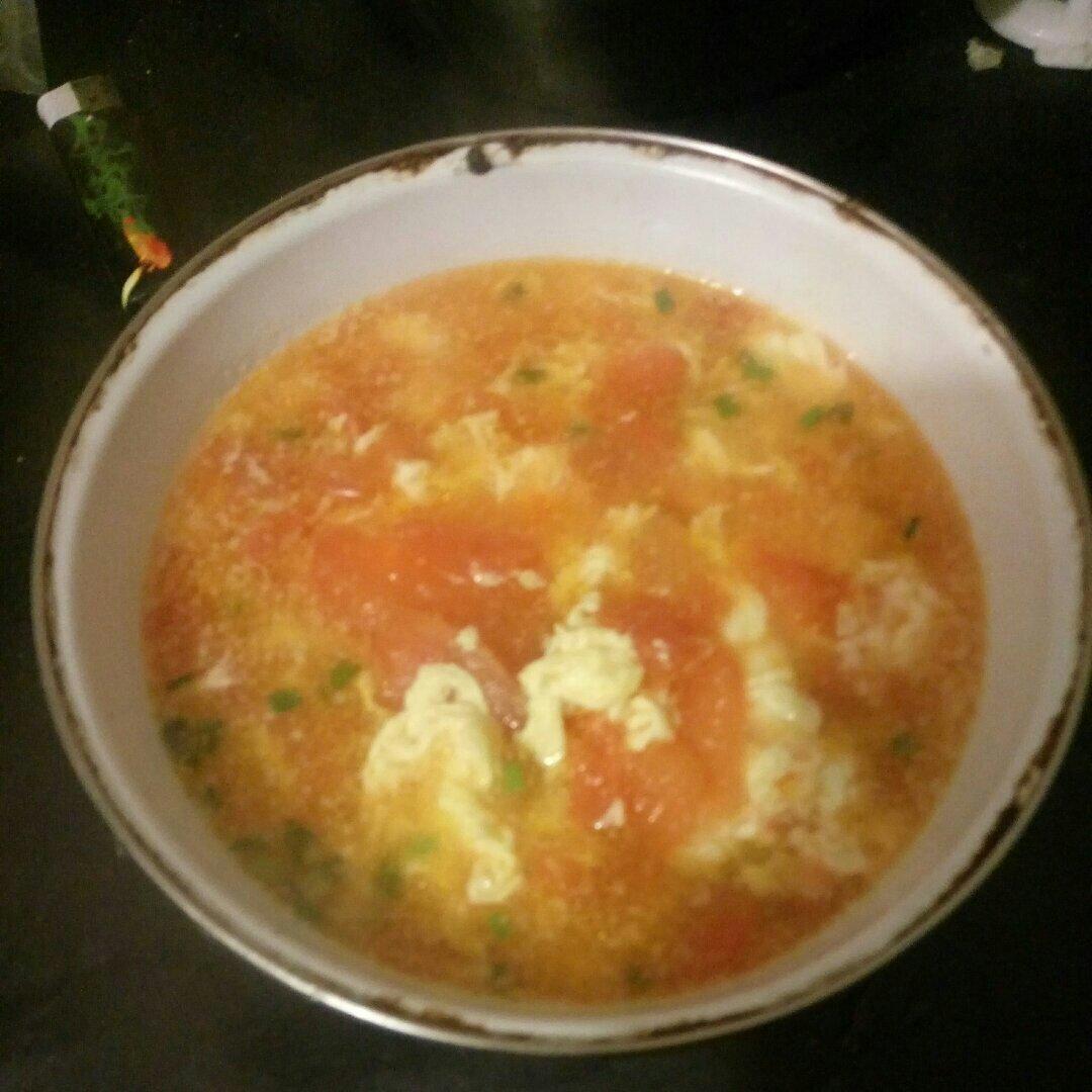 西红柿鸡蛋汤