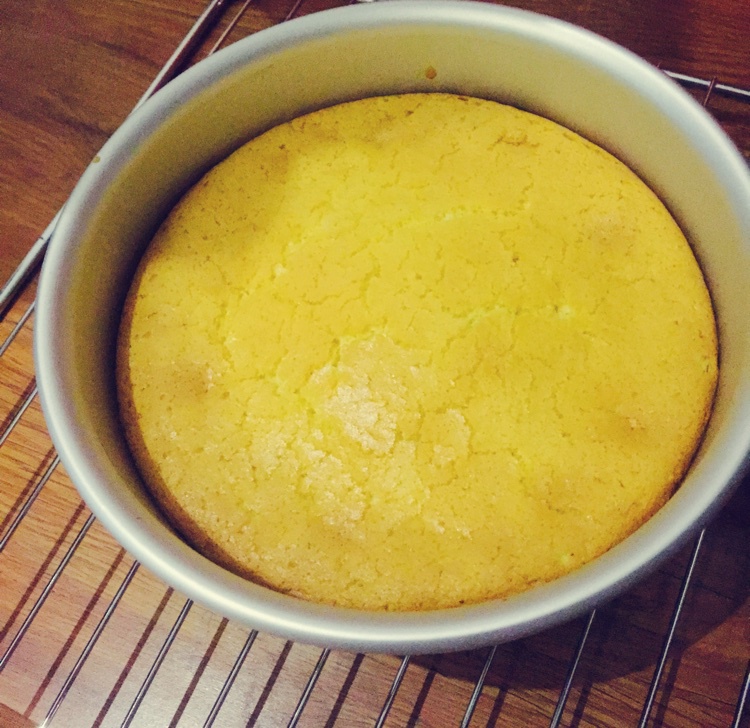 6寸原味戚风蛋糕