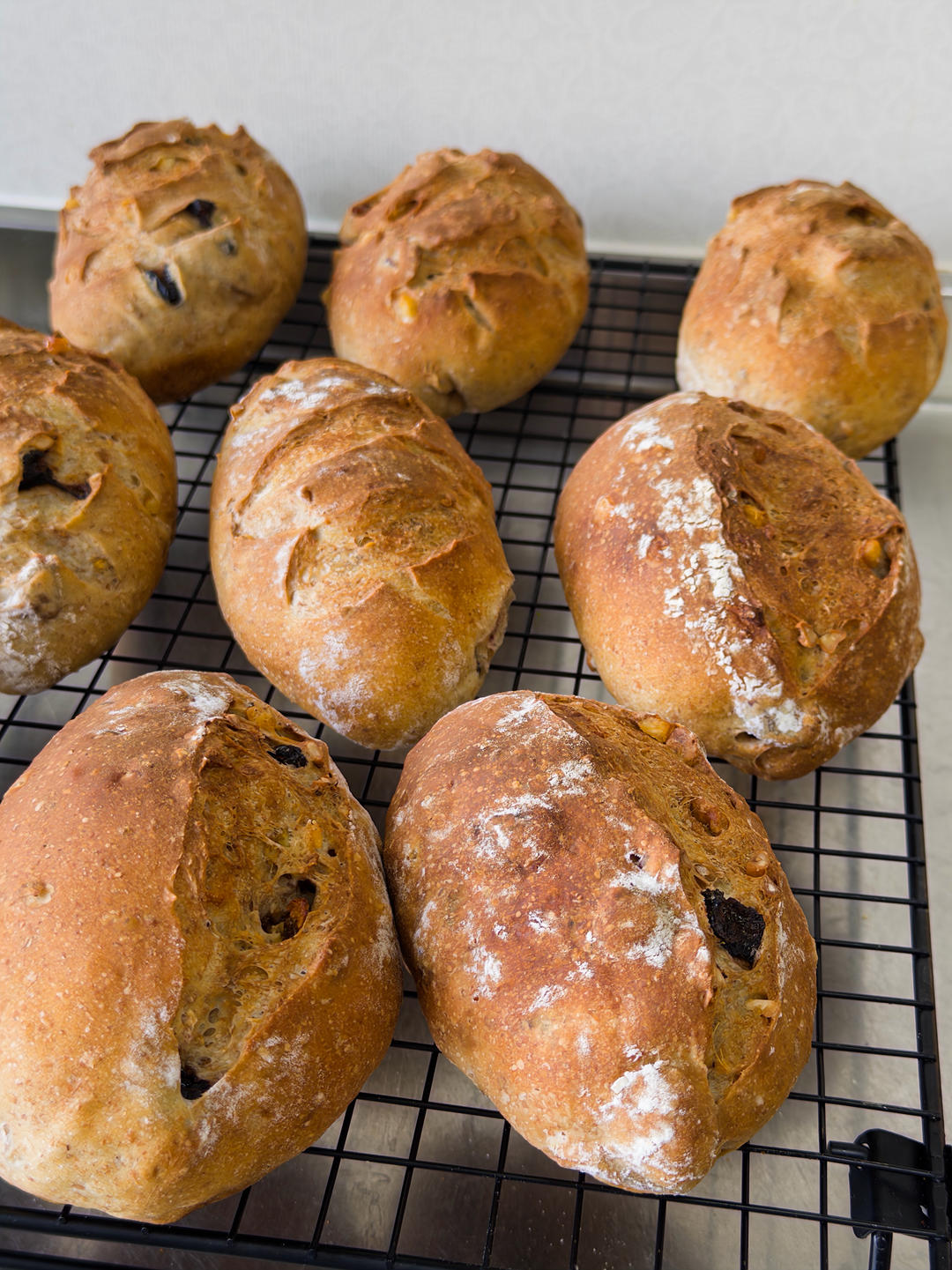 山姆同款无糖全麦坚果果干欧包，天天吃都不腻！
