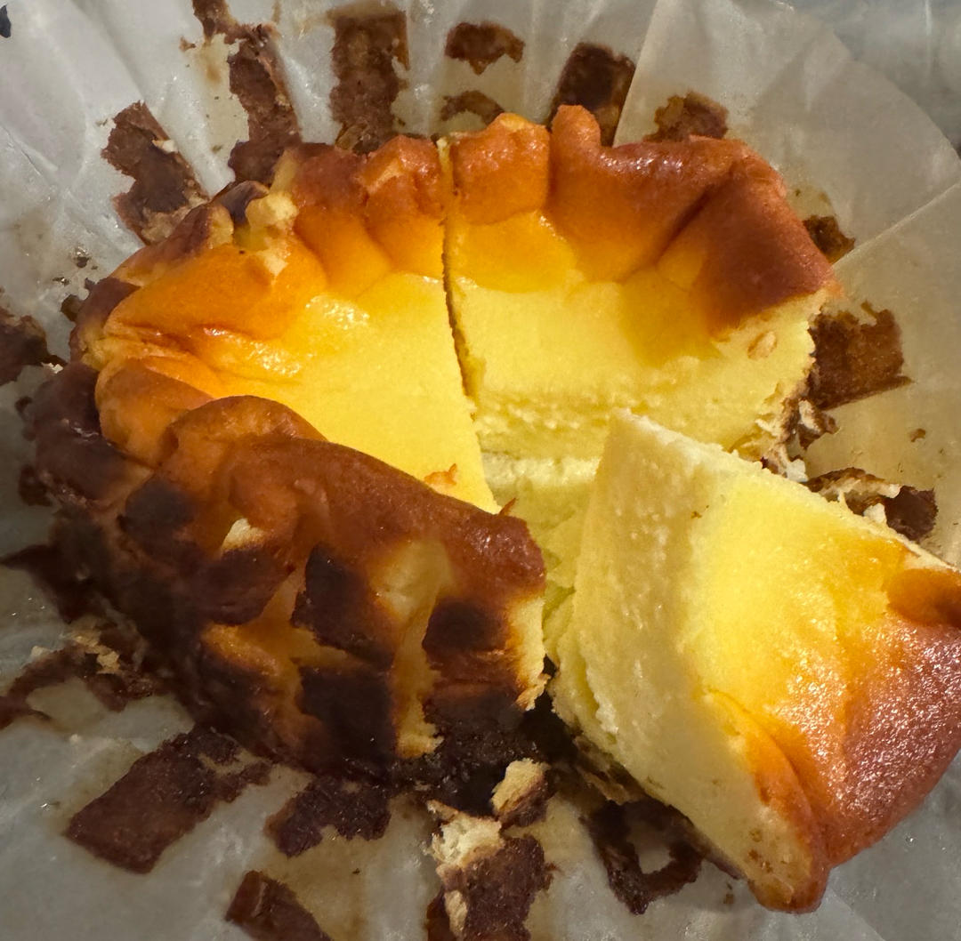 巴斯克式芝士蛋糕（小美版）简单到想哭