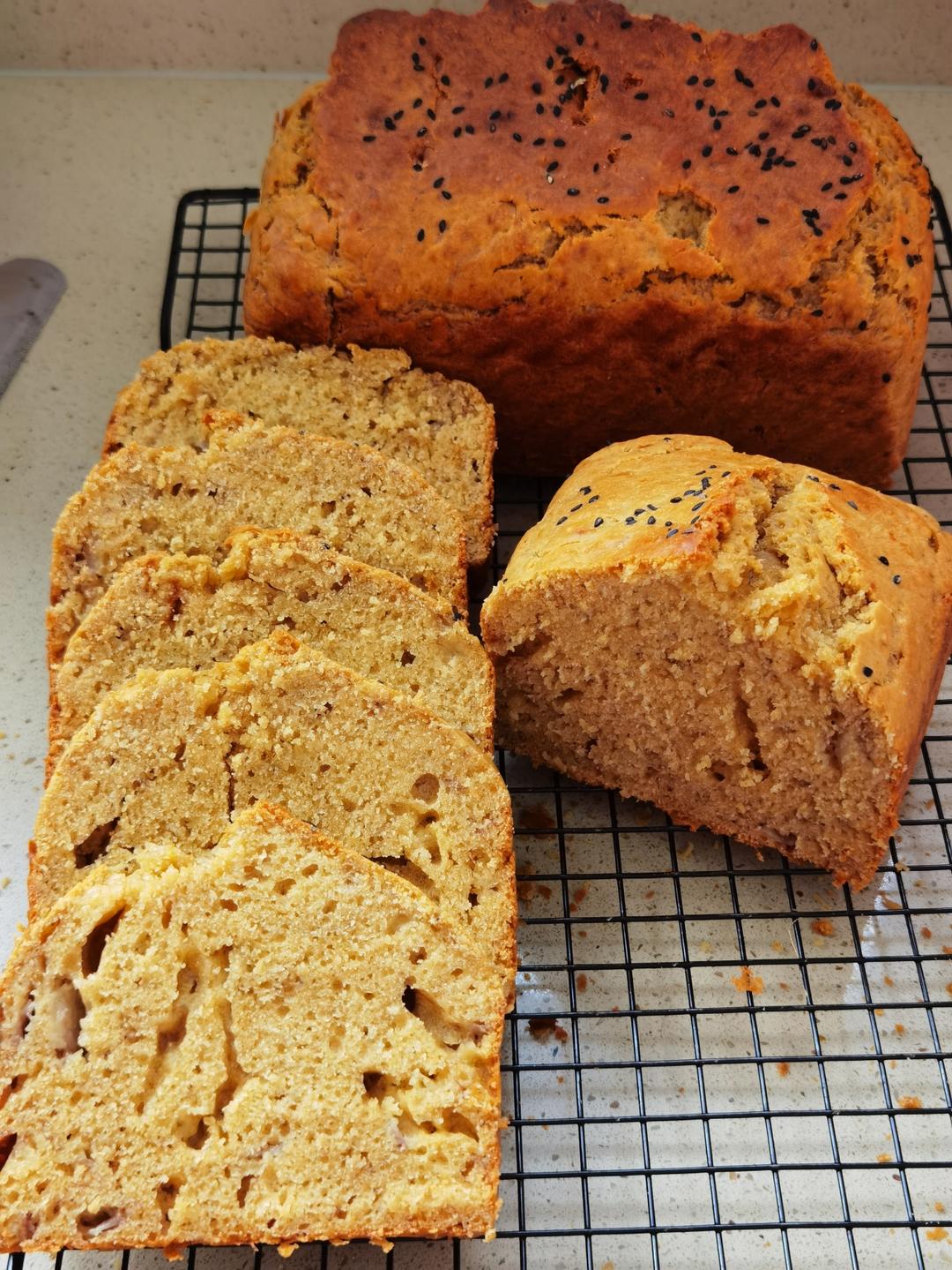 香蕉蛋糕 banana bread （非低糖）传统配方