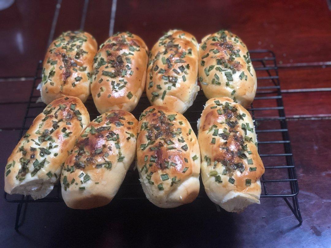 香葱火腿肉松面包