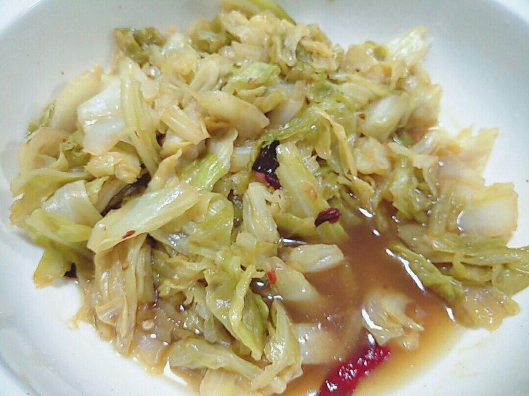 爆炒圆白菜