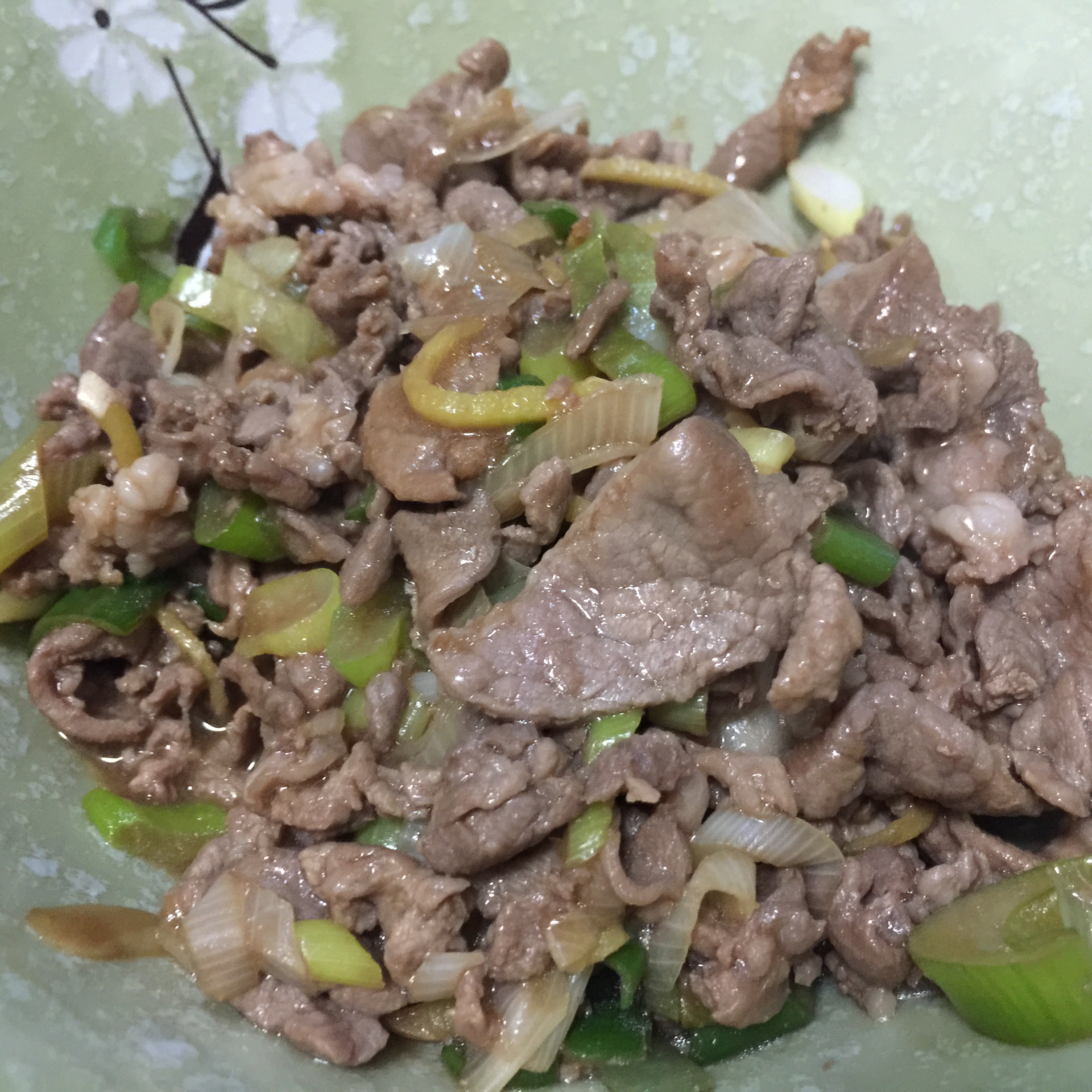 葱爆羊肉
