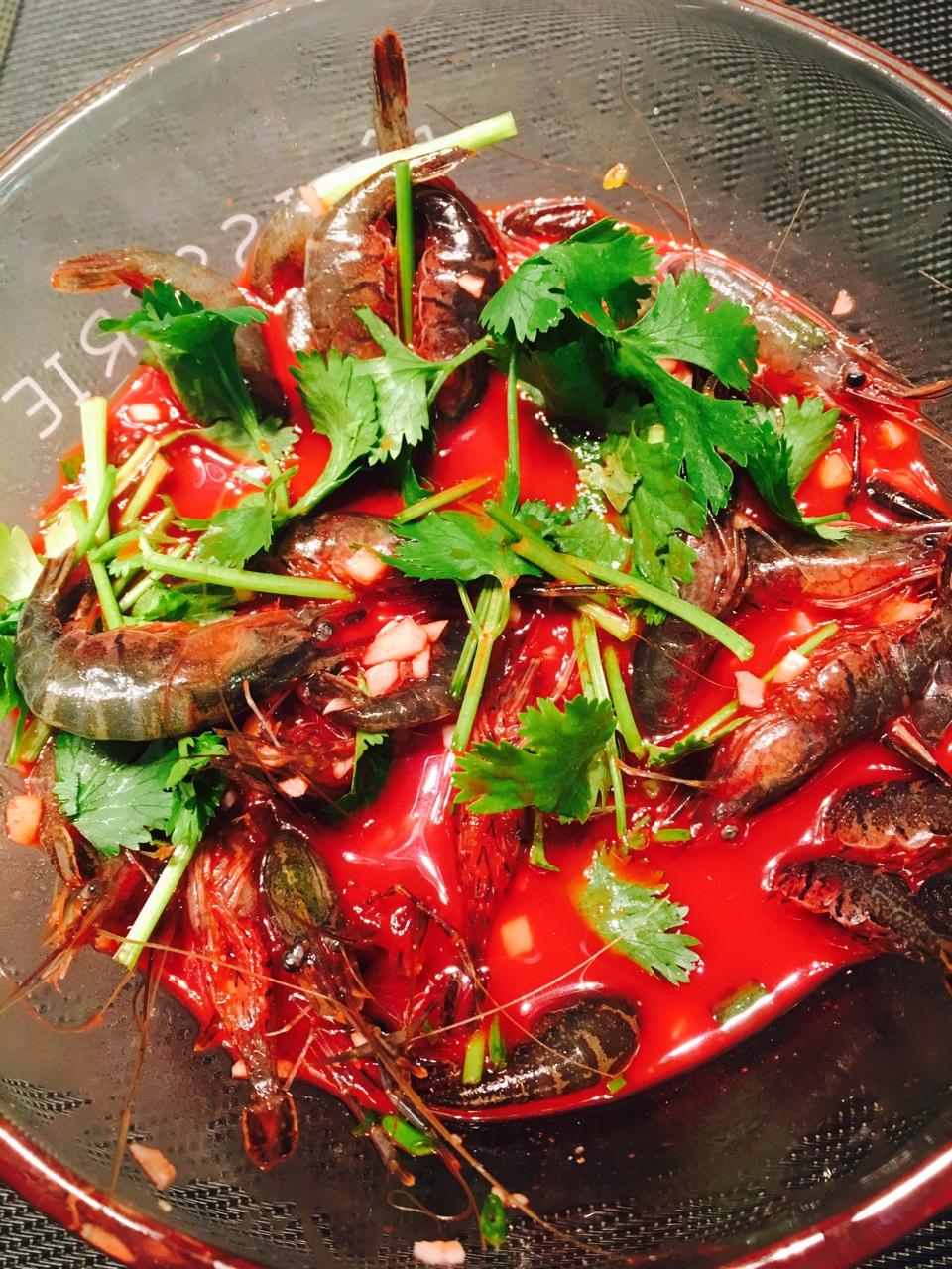 amyvicky嘛嘛做的腐乳汁炝虾