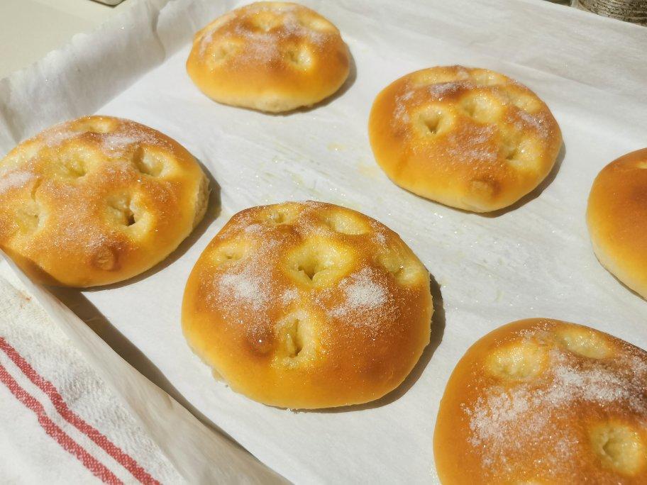 【天然酵母奶油小餐包】快速搞定的超柔软小面包