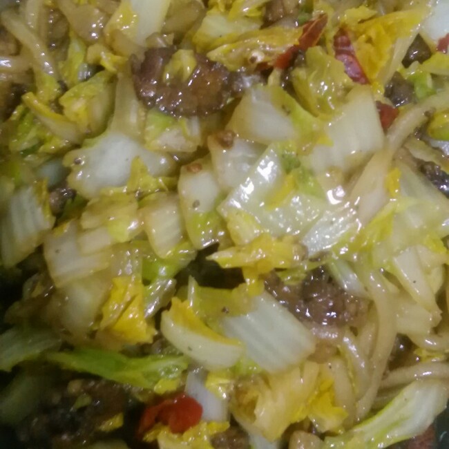 猪肉白菜炖粉条