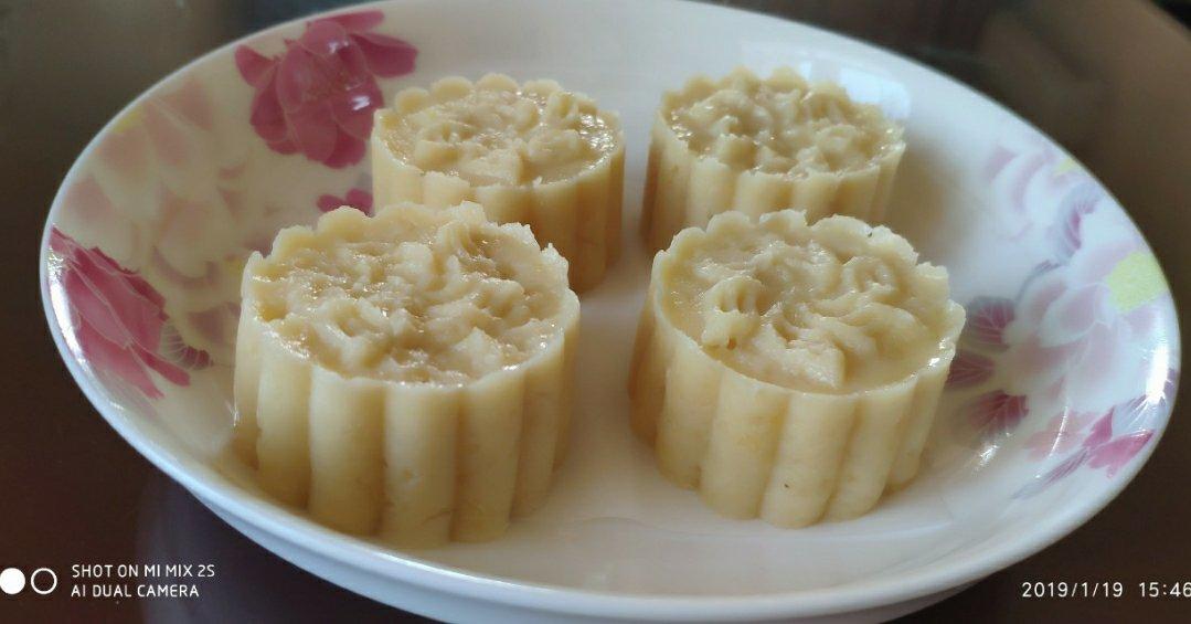 省时简易绿豆糕-免泡豆免过筛