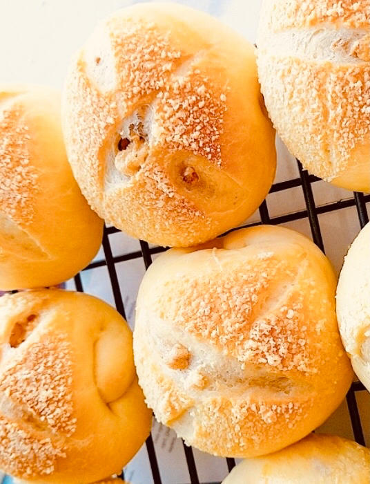 花生酱蜂蜜面包卷