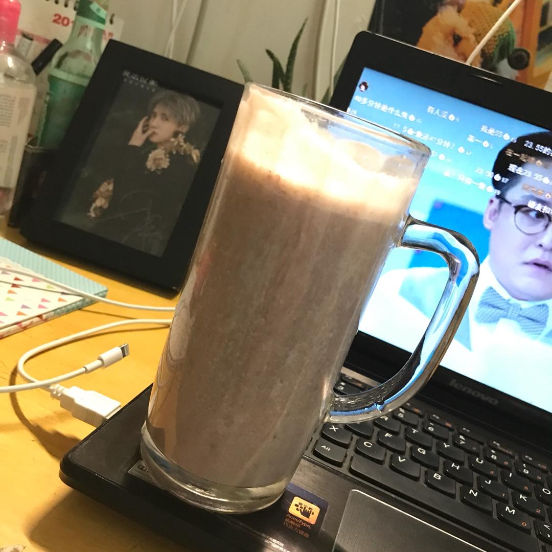红豆牛奶