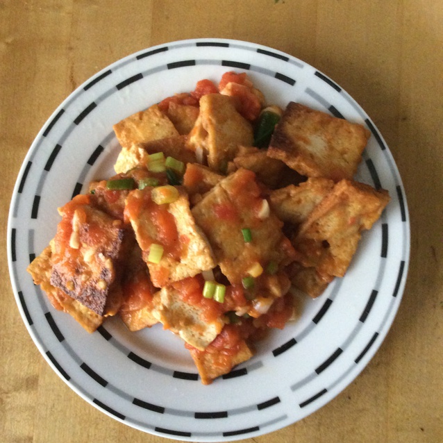 番茄豆腐