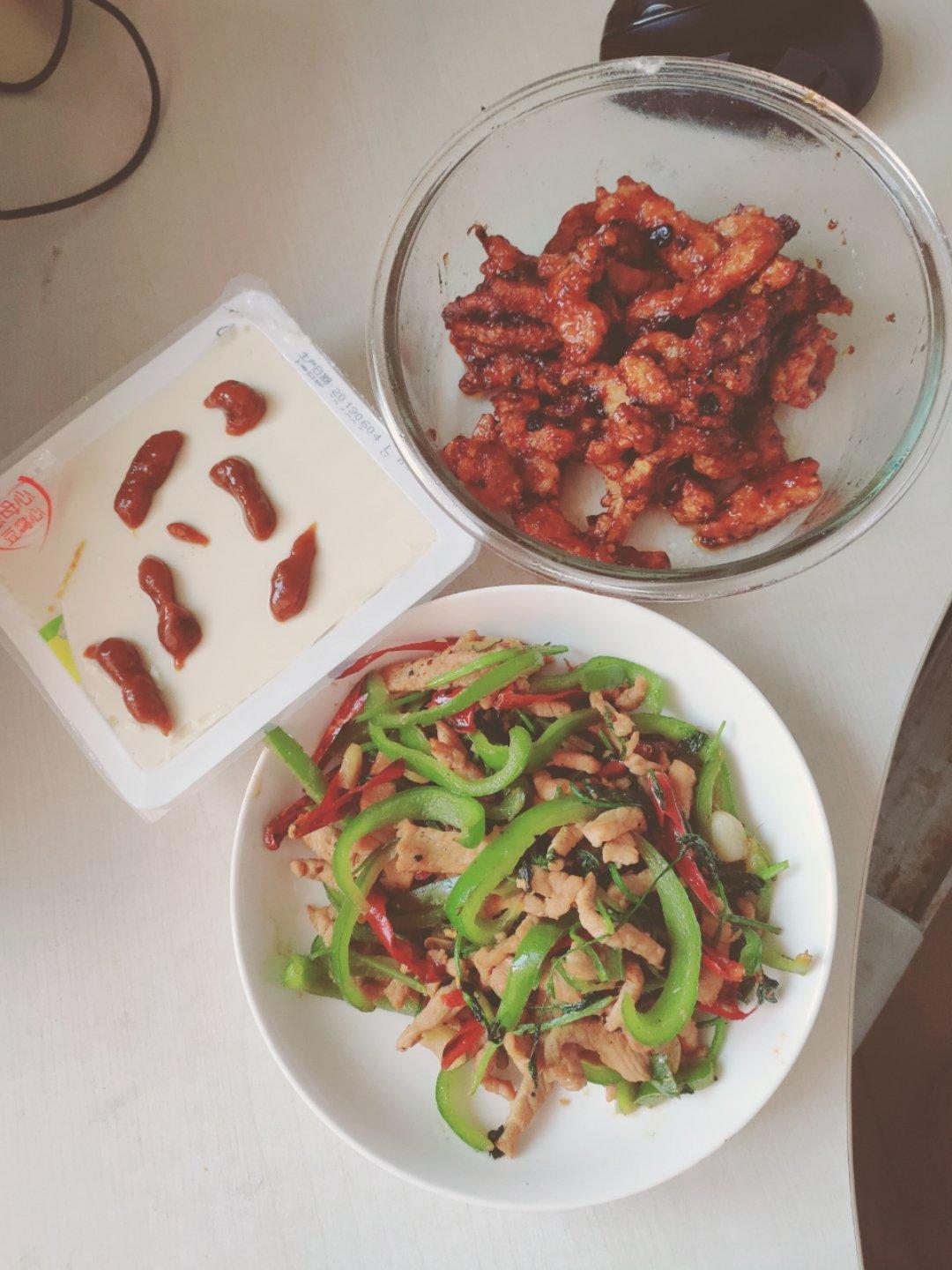 香辣肉丝（简单易行）