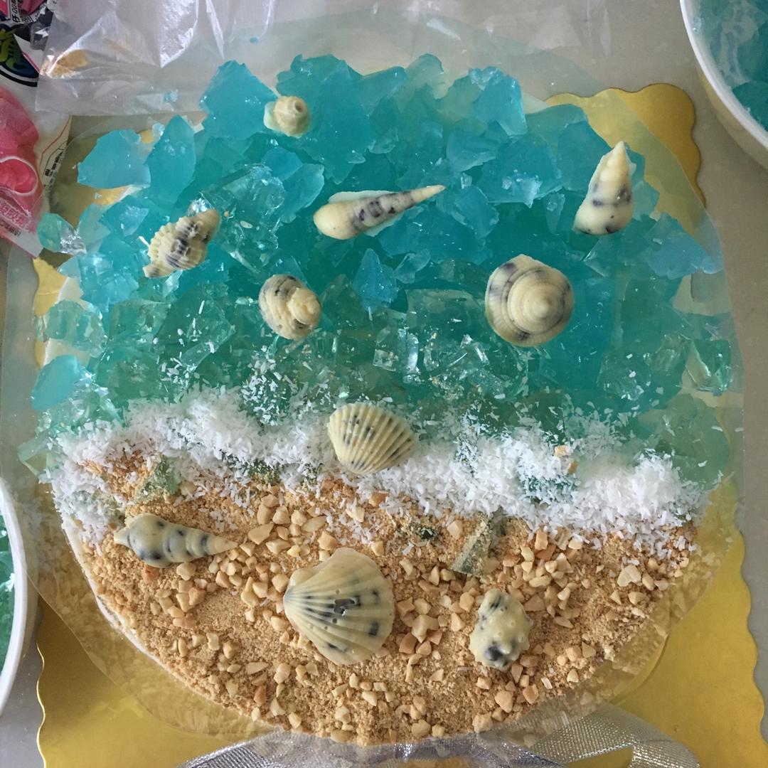 海洋酸奶慕斯蛋糕