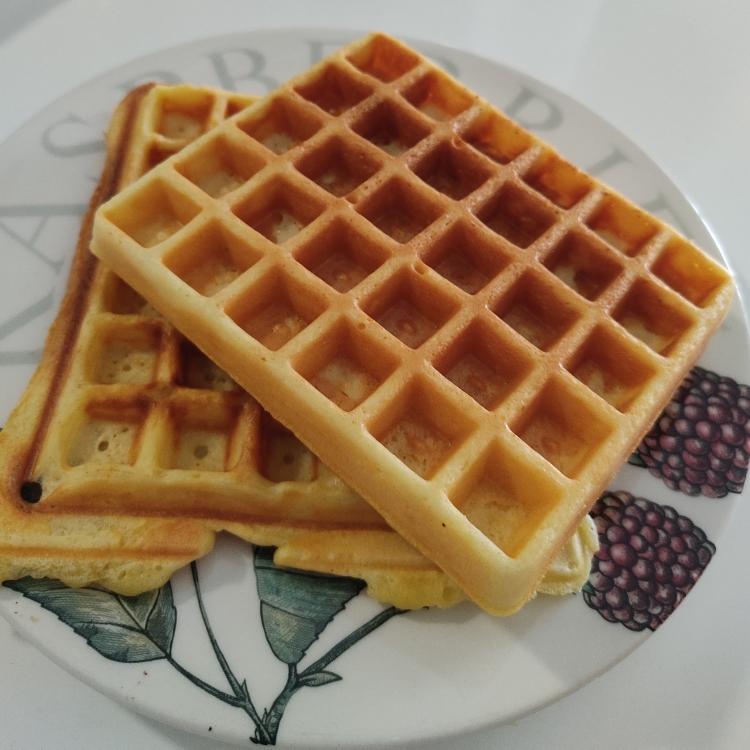 用自发面粉做waffles的做法