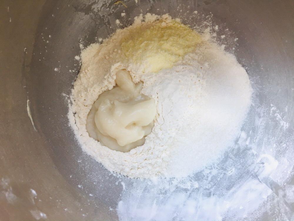 纯奶手撕吐司的做法 步骤1