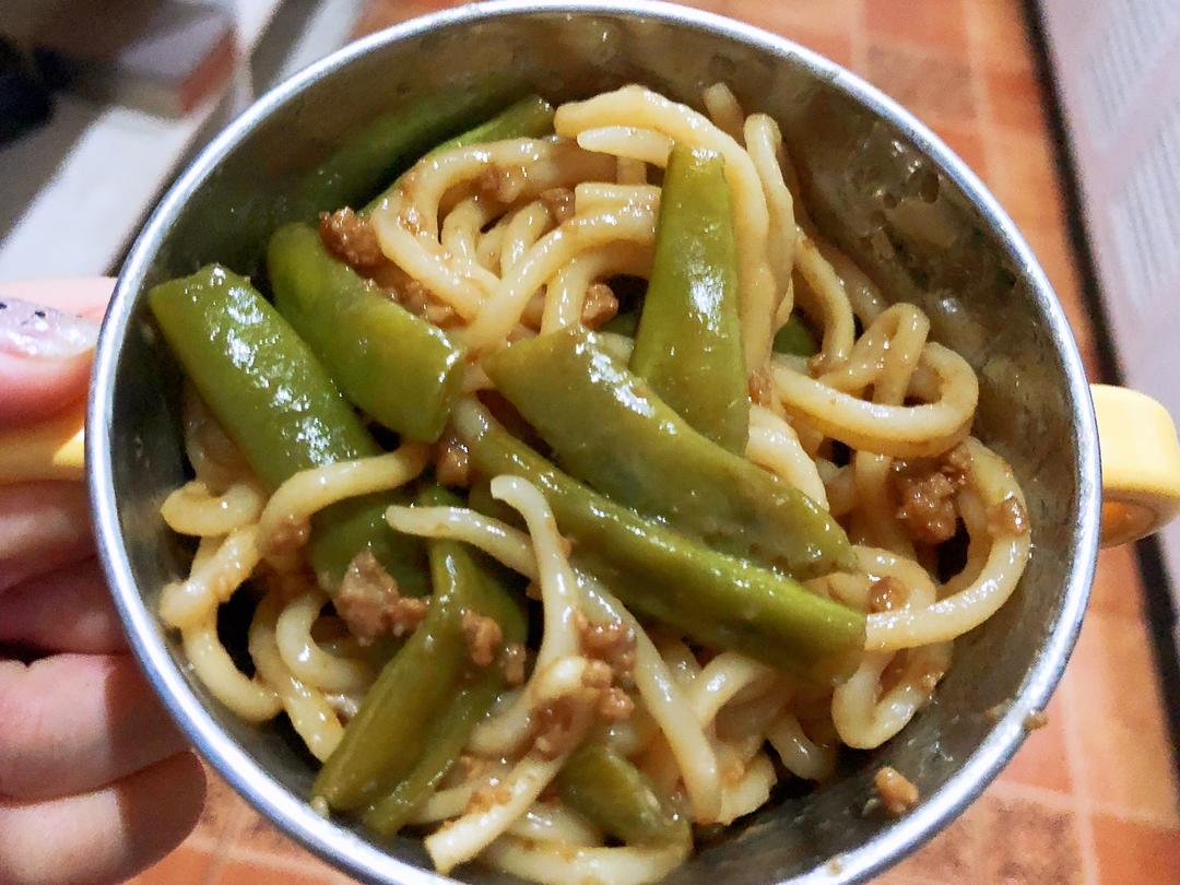 豆角焖面