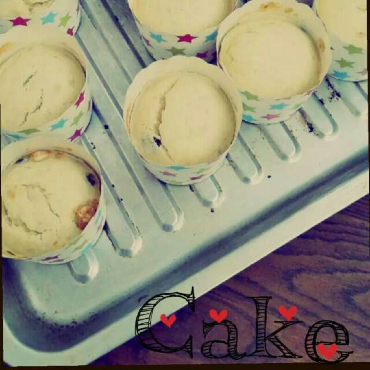 快手香蕉纸杯蛋糕