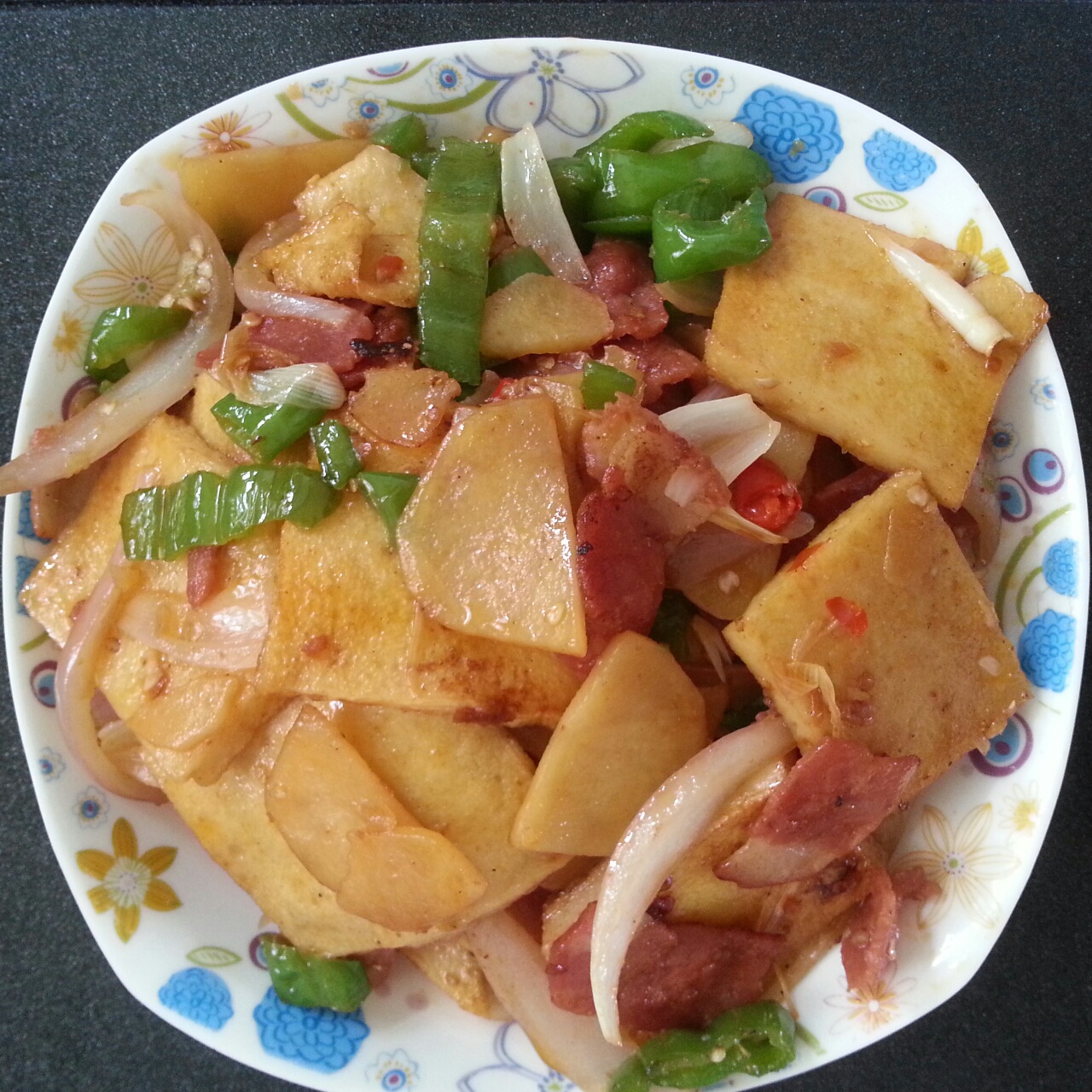 千叶豆腐小炒肉