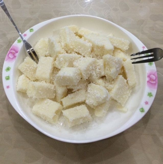 牛奶椰丝小方
