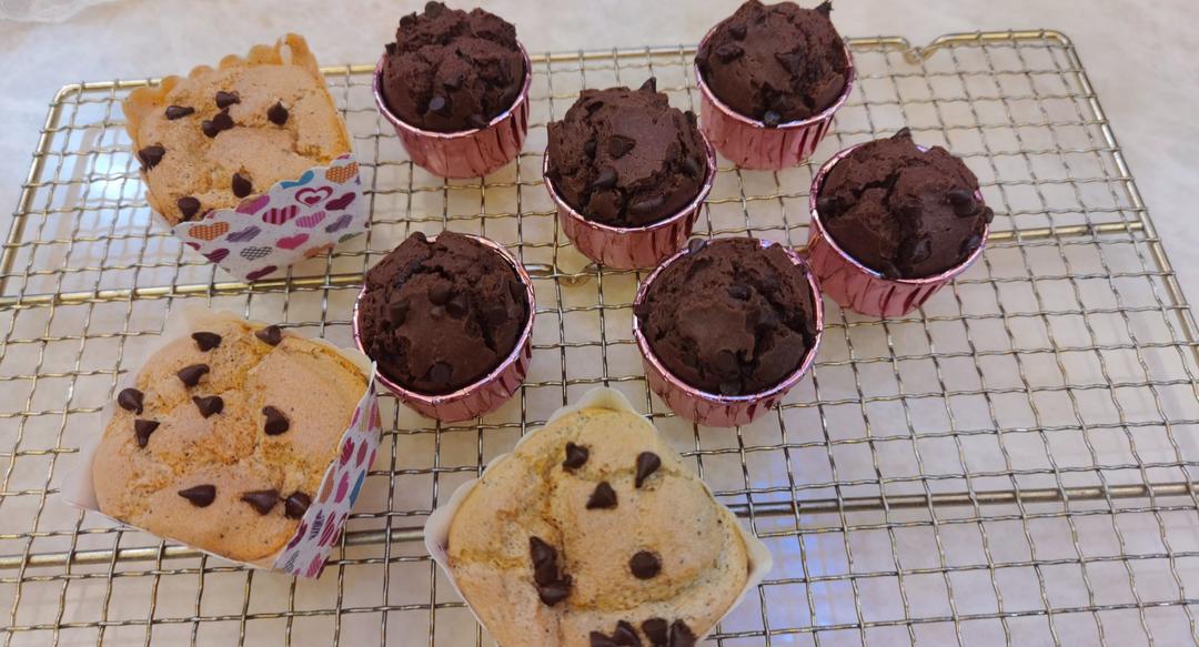 完美复刻星巴克蘑菇头巧克力玛芬蛋糕