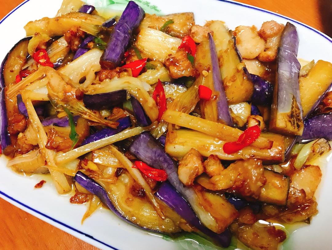 吾阿嗝做的堂妈小厨红烧茄子