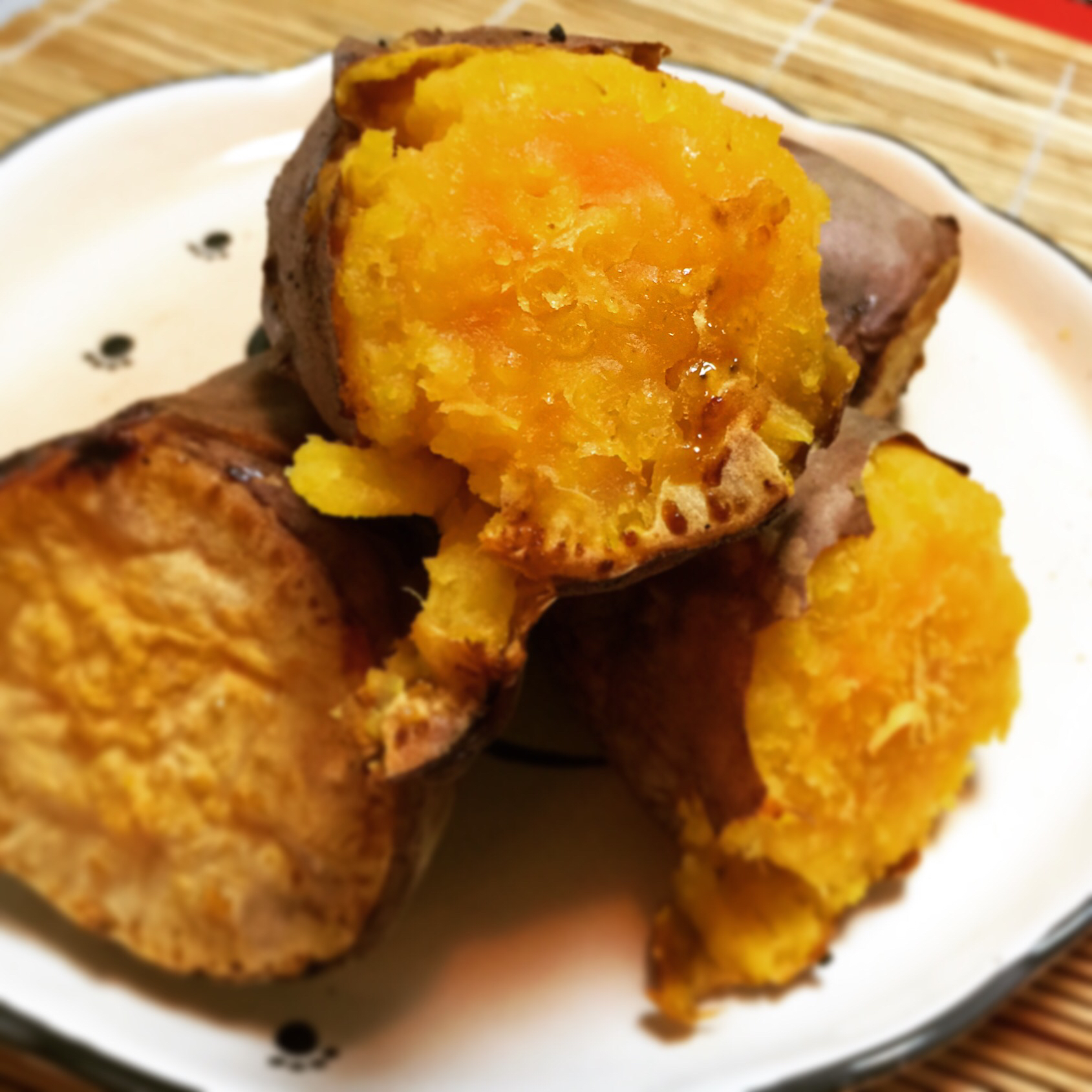 空气炸锅版烤地瓜（超快手）