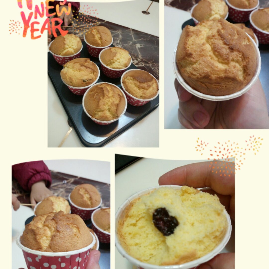 蛋香十足の海绵杯子蛋糕，伴手礼好选择。