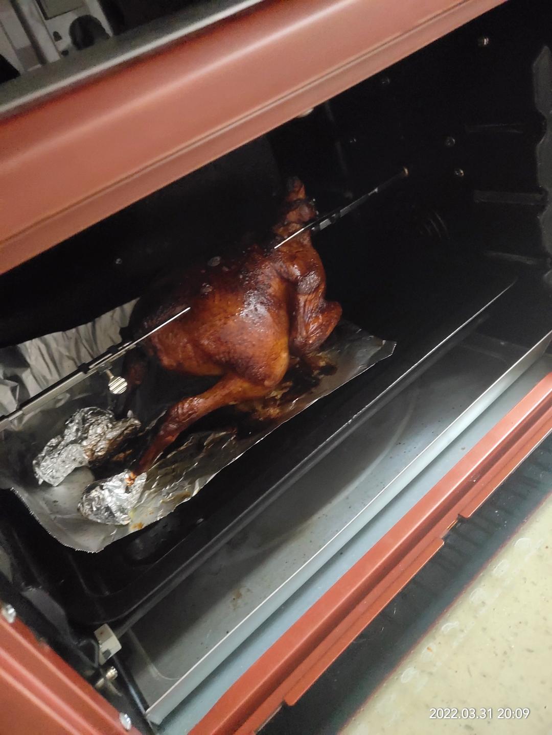 简单操作又不失美味的烤鸡（烤箱版）