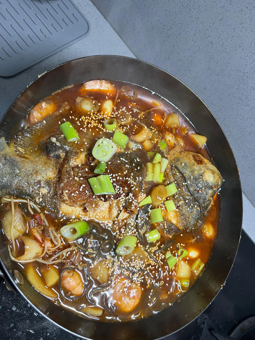 不用烤箱的烤鱼