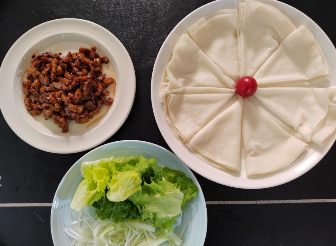 春饼   轻松一次做出十几张的春饼皮