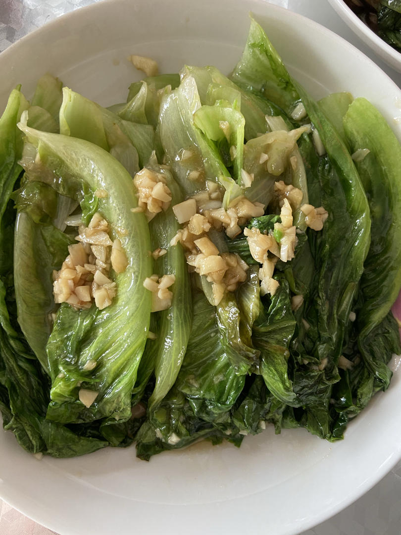 三分钟脆炒蒜蓉生菜