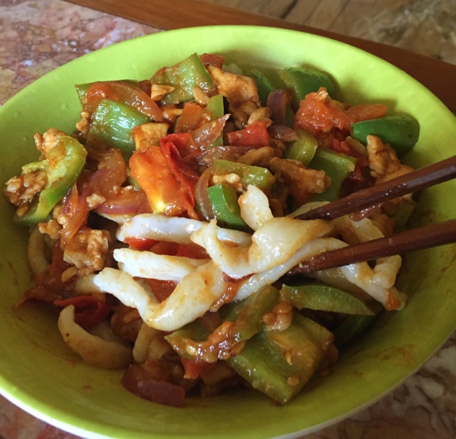 过油肉拌面（拉条子）偷懒版