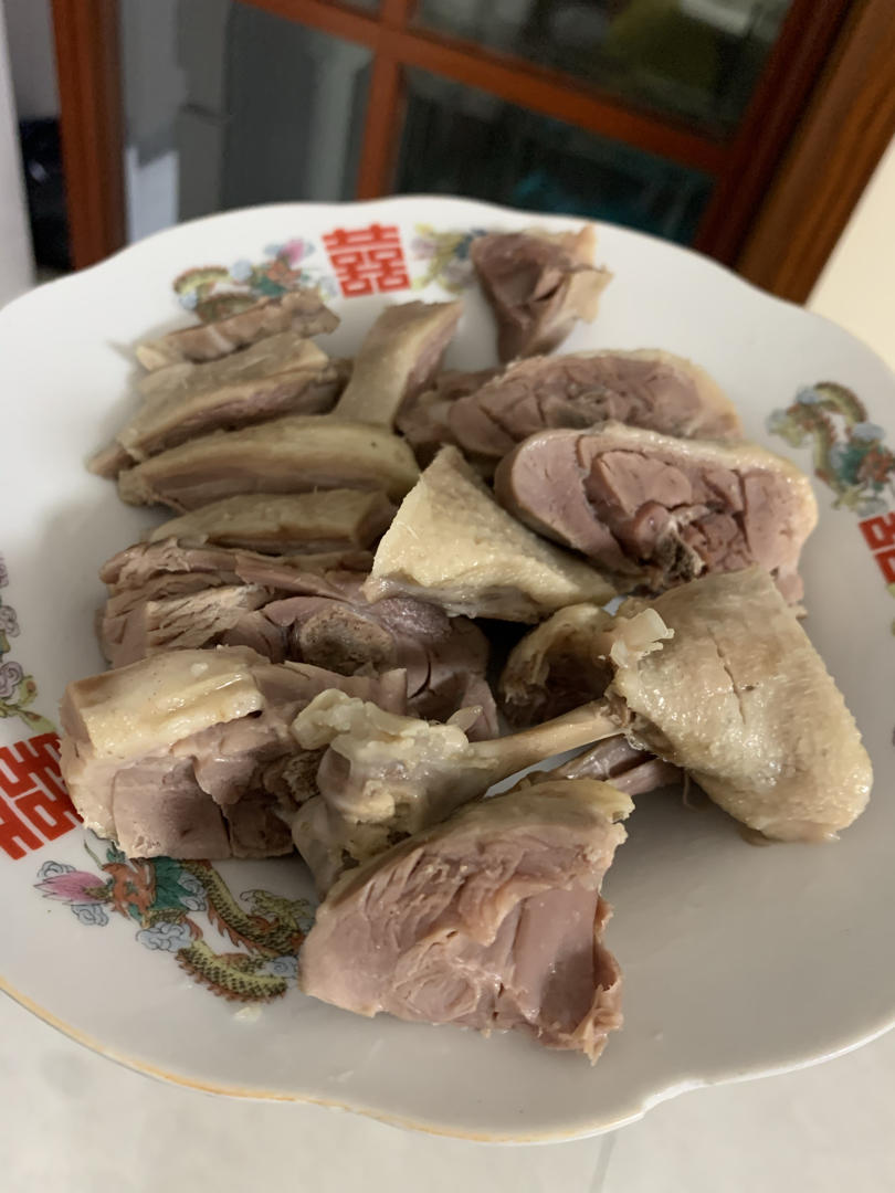 首次成功的盐水鸭腿