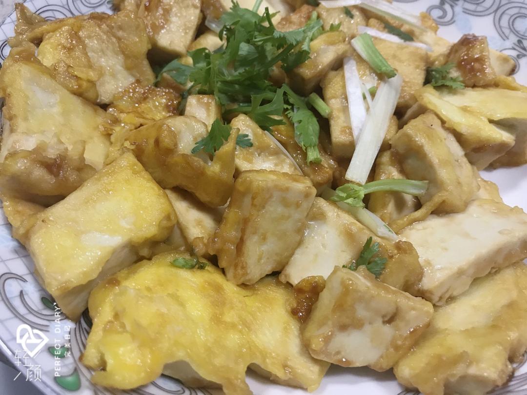 无敌好吃的香煎豆腐