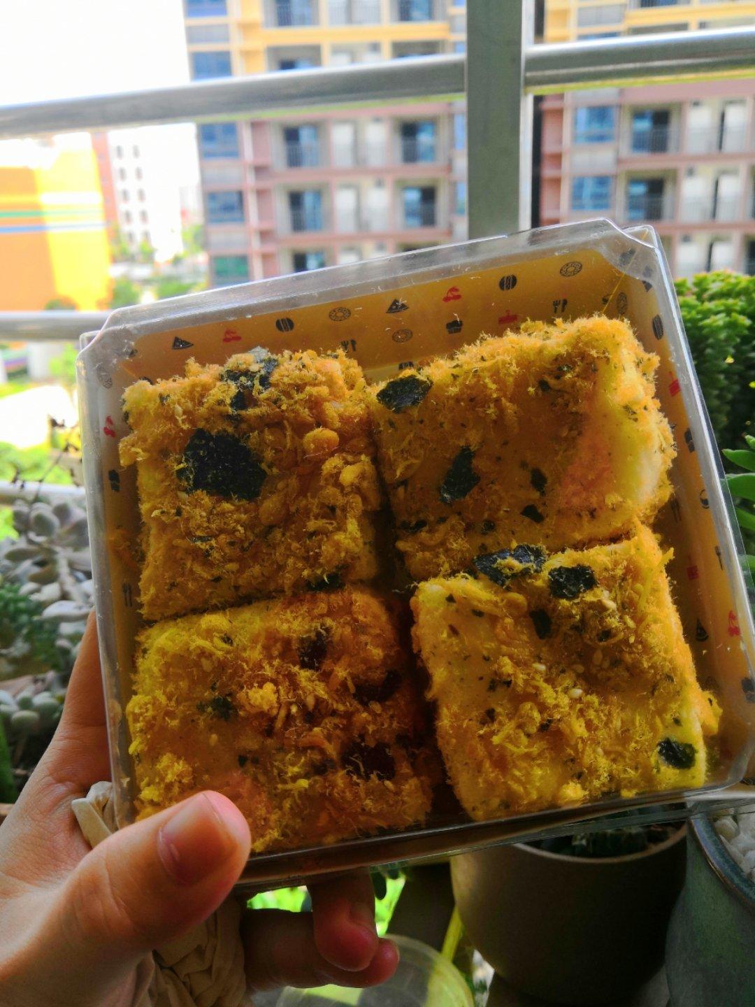 肉松小贝（柔软戚风蛋糕的制作方法+肉松小方）